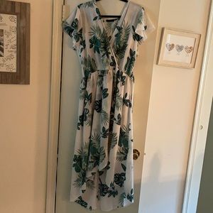 Women’s High Low Wrap Dress